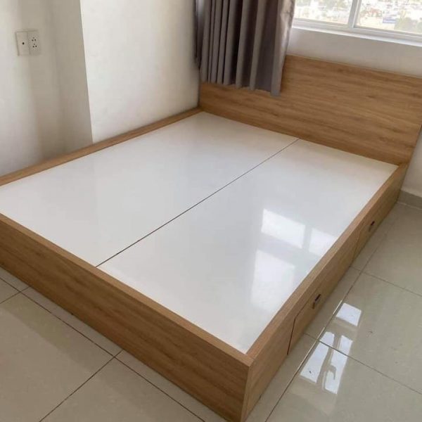 Giường gỗ 1m6 rẻ đẹp GG-23