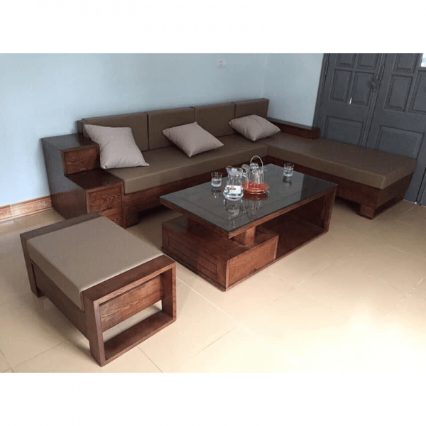 Sofa gỗ cao cấp hiện đại SG-11