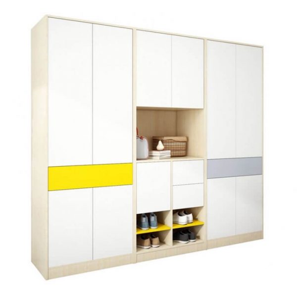 Tủ quần áo hiện đại gỗ công nghiệp – LK005