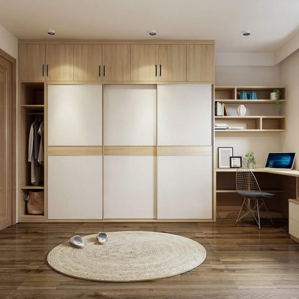 Tủ áo 3 cánh lùa hiện đại – mk01