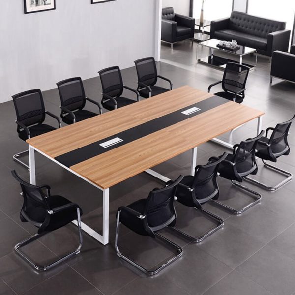 Bàn Họp Chân Sắt 2m4 BH2M406