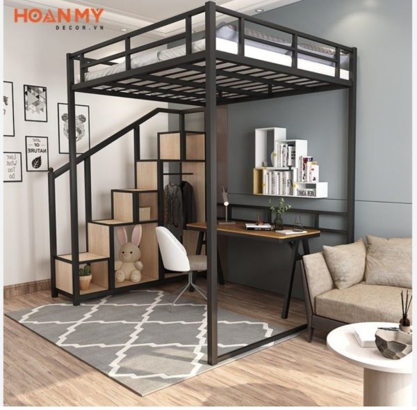 Giường 1 tầng cao 1m4 - GXGS14