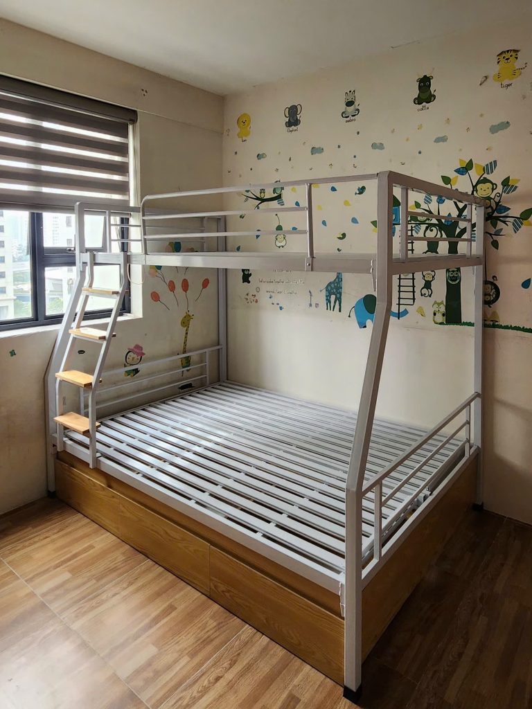 Giường tầng có ngăn kéo - M1214NK